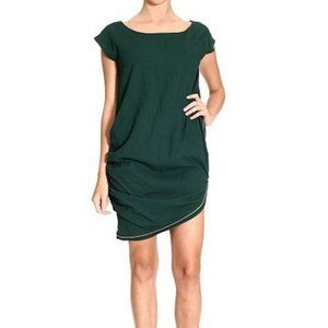 Love Moschino Cap Sleeve Gold Zipper Dress 2